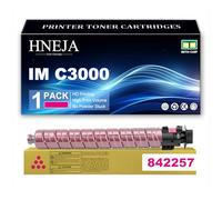 HNEJA Cartouche Toner IM C3000, Cartouches Toner Compatibles 842255 842256 842257 842258 pour Ricoh Aficio IM C3000 C3500 Imprimantes,Magenta-1 Pack