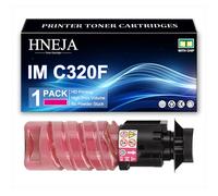 HNEJA Cartouche Toner IM C320F, Cartouches Toner Compatibles 842656 842657 842642 842643 pour Ricoh IM C320F Imprimante,Magenta-1 Pack