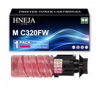 HNEJA Cartouche Toner M C320FW, Cartouches Toner Compatibles 842656 842657 842642 842643 pour Ricoh M C320FW M C320FSE Imprimante,Magenta-1 Pack