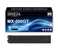 HNEJA Cartouche Toner MX-500GT pour Sharp MX-M283N MX-M363N MX-M363U MX-M453N MX-M453U MX-M503N MX-M503U Imprimante,Black-1 Pack