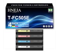 HNEJA Cartouche Toner T-FC505E, Cartouches Toner Compatibles T-FC505EK T-FC505EC T-FC505EM T-FC505EY pour Toshiba E-Studio 2000A 2500AC 2505AC 3005AC 3505AC 4505AC 5005AC Imprimante,4 Colors-1 Pack