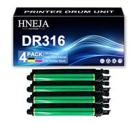 HNEJA Remplacement Unité Tambour DR316, Unité Imagerie Compatible AAV70RD AAV70TD pour Konica Minolta Bizhub C250i C300i C360i C7130i Imprimante,4 Colors-1 Pack