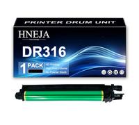 HNEJA Remplacement Unité Tambour DR316, Unité Imagerie Compatible AAV70RD AAV70TD pour Konica Minolta Bizhub C250i C300i C360i C7130i Imprimante,Black-1 Pack