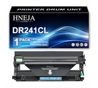 HNEJA Unité De Tambour DR241CL pour Brother HL-3140 HL-3140W HL-3150CDW HL-3170CDW MFC-9330CDW MFC-9140CDN MFC-9340CDW DCP-9020CDW Imprimante,Cyan-1 Pack