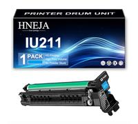 HNEJA Unité De Tambour IU211, Unité Imagerie Compatible IU211K IU211C IU211M IU211Y pour Konica Minolta Bizhub C200 C203 C253 Imprimante,Cyan-1 Pack