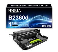 HNEJA Unité Imagerie 331-9811 331-9810 pour Dell B2360d B2360dn B3460dn B3460dnf B3465dn S2830dn Imprimante, Unité Tambour Compatible KVK63 | Haut Rendement | 60 000 Pages,Black-1 Pack