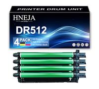 HNEJA Unité Tambour DR512, Compatible A2XN0RD A2XN0TD Unité Imagerie pour Konica Minolta Bizhub C224 C224E C284 C284E C364 C454 C554 C7822 C7828 Imprimante,4 Colors-1 Pack