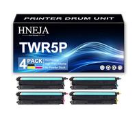 HNEJA Unité Tambour Remplacement TWR5P, Compatible 331-8434 Unité Imagerie pour Dell C2660dn C2665dnf C3760n C3760dn C3765dnf S3840cdn S3845cdn Imprimante,4 Colors-1 Pack