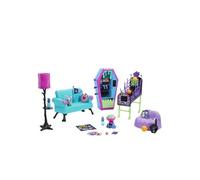 Monster High Coffret Salon des élèves Meubles et accessoires pour poupée 2 animaux Multicolore