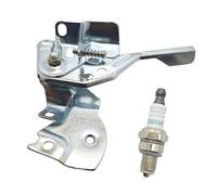 HNFCQXMYOZ Ensemble de Levier de Commande d'accélérateur adapté aux Moteurs GX140 GX160 GX200 GX 140 160 200 5,5hp 6,5hp, générateur de Moteur