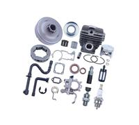 HNFCQXMYOZ Kit Cylindre-Piston 52mm adapté for MS440 044, pignon d'embrayage, Jante de Tambour, Cylindre d'huile, axe de Piston, Circlip