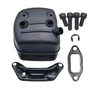 HNFCQXMYOZ Kit de Silencieux d'échappement adapté for 362 365 371 372 372XP 385 390XP, vis de Support de Joint de Silencieux de tronçonneuse