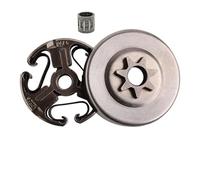 HNFCQXMYOZ Kit de Tambour d'embrayage à Pas de 3/8 7T, roulement d'embrayage de pignon de Jante adapté à la tronçonneuse 362 365 371 372 372XP 570 575(Clutch Drum Kit B)