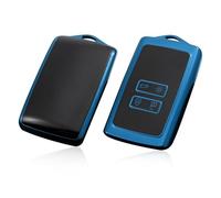 HNHPY Étui De Carte De Clé pour Dacia Sandero 3 Stepway 3 III Dacia Jogger 2021-2023 2024 Dacia Sandero Stepway 3, Coque De Clé De Étui De Protection Voiture Clé Clef Étui Clé,Bleue