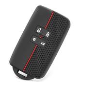 HNHPY Étui De Carte De Clé pour Dacia Sandero, Coque De Clé De Étui De Protection Voiture Clé Clef Étui Clé,Rot