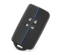 HNHPY Étui De Carte De Clé pour Dacia Sandero, Coque De Clé De Étui De Protection Voiture Clé Clef Étui Clé,Blau