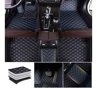 HNHPY Tapis de Sol Voiture pour Tiguan 2016 2017 2018 2019 2020 2021 2022 2023 2024 2025, Couverture ComplèTe Cuir Voiture Moquette Tous Temps Antidérapant Imperméables Accessoires,C