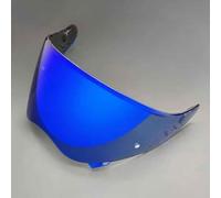 HNHPY Visiere Casque Moto pour SHOEI Hornet ADV, Visière Anti-Buée Casques Lentille de Lunettes de Casque Pare Brise de Visière de Casque,Normal-A Revo Deep Blue