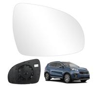 HNJDM Voiture Rechange Miroir Rétroviseur pour KIA Sportage 2016 2017 2018 2019,Miroir Rétroviseur Latéral Glace Rétroviseur Chauffant Latéral Glace Remplacement Pièces,Right