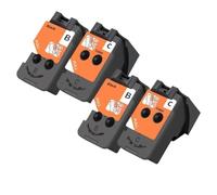 HNJFXCRO Cartouche de tête d'impression QY6 8001 8017, Compatible avec Les imprimantes à Jet d'encre G4110 G4100 G3110 G3100 G2110 G2100 G1110 G1100 CA91 CA92(2BLACK 2COLOR)