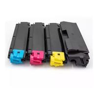 HNJFXCRO Cartouche de Toner de Remplacement TK580 TK582 TK584, Compatible avec FS-C5150DN P6021cdn, Compatible avec Les Toners TK-580 TK-582 TK-584 FS-C5150D(BK)