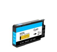 HNJFXCRO Cartouche d'encre 952XL Compatible avec 952 Compatible avec imprimante Officejet Pro 7740 8210 8218 8710 8715 8718 8719 8720 8725 8728 8730 8740(Cyan)