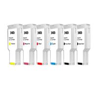 HNJFXCRO Cartouche d'encre à Jet d'encre Couleur de Remplacement, 300ML, 745 745XL, Compatible avec imprimante et Traceur DesignJet Z2600 Z5600(745-6color 1set)