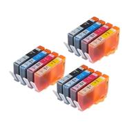HNJFXCRO Cartouche d'encre à rendement Compatible Compatible avec imprimantes HP564, modèles C5324 C5370 C5373 C5380 C5383 C5388 C5390 5525 6510 6512 C410a(3set 12colors)