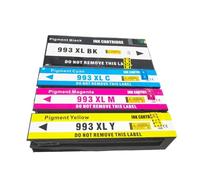 HNJFXCRO Cartouche d'encre Compatible Compatible avec 993 993X, Compatible avec imprimantes PageWide Pro 750dw 777z MFP 772dn PageWide Color MFP 774dn 779dn 775dn(HP993X Black)