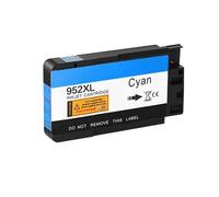 HNJFXCRO Cartouche d'encre Compatible Compatible avec imprimante 952 952XL 952X, Compatible avec Officejet Pro 7740 8210 8702 8710 8720 8725 8730 8740(Cyan)
