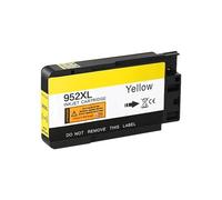 HNJFXCRO Cartouche d'encre Compatible Compatible avec imprimante 952 952XL 952X, Compatible avec Officejet Pro 7740 8210 8702 8710 8720 8725 8730 8740(Yellow)