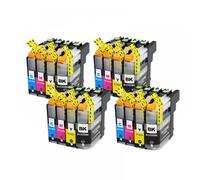 HNJFXCRO Cartouche d'encre Compatible LC223 LC221, Compatible avec imprimantes DCP-J4120DW MFC-J4420DW MFC-J4620DW MFC-J4625DW MFC-J5320DW(4SET 16PK)