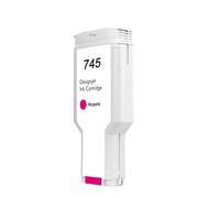 HNJFXCRO Cartouche d'encre Compatible OCBESTJET Compatible avec Encre pigmentée 745 avec Puce Compatible avec imprimante DesignJet Z2600 Z5600 Six Choix de Couleurs(Magenta)