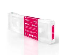 HNJFXCRO Cartouche d'encre de Recharge Vide européenne de 700ML, avec Puce, Compatible avec imprimante Compatible P6000 P7000 P8000 P9000 T8041 T8049 T804A(Magenta)