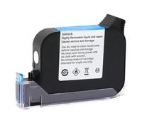 HNJFXCRO Cartouche d'encre de Remplacement Compatible avec imprimante Portable Thermique JS12 JS12M JS12M, Encre à solvant écologique à séchage Rapide, 600DPI, 12.7mm(White)