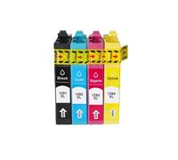 HNJFXCRO Cartouche d'encre de Remplacement, Multipack, Compatible T1295, T1291, T1292, T1293, T1294, Compatible avec imprimantes SX435W SX235W WF3520 WF3540(1SET)