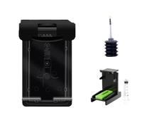 HNJFXCRO Cartouche d'encre Rechargeable XL de Remplacement, Compatible avec imprimante 61XL HP61, Compatible avec Deskjet 1000 1050 1050A 1510 2000 2050 2050A 3000(1PACK BK with Ink)