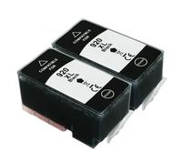 HNJFXCRO Cartouches d'encre 920XL compatibles Compatible avec imprimantes 920 XL, Compatible avec Officejet 6000 6500 6500 sans Fil 6500A 7000 7500 7500A(2 Black)