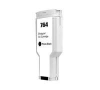 HNJFXCRO Cartouches d'encre compatibles Compatible avec imprimante Designjet T3500, modèle C1Q17A C1Q16A C1Q13A C1Q14A C1Q15A C1Q138A avec Pigment(764-300ml-PK)