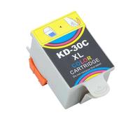 HNJFXCRO Cartouches d'encre compatibles KD30 Compatible avec imprimantes à Jet d'encre 2150 2170 Hero 2.2 3.1 4.2 5.1 ESP C310 C110 C315 1.2 3.2 3.2S(1PCS-TRI-Color)