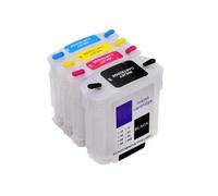 HNJFXCRO Cartouches d'encre de Recharge 88XL C9385A C9386A C9387A C9388A, compatibles avec Les imprimantes Officejet Pro K5400 L7480 L7580 L7590 HP88 avec Arc