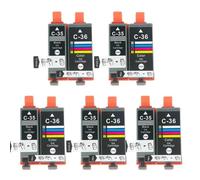 HNJFXCRO Cartouches d'encre Noire compatibles Compatible avec imprimantes PGI35 PGI-35, IP100B IP100 260 320(5SET)