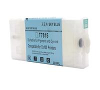 HNJFXCRO Cartouches d'encre Rechargeables T7811-T7816, avec puces, compatibles avec imprimante Frontier-S DX-100 Fuji DX100, Disponibles en 6 Couleurs(T7815-LC)