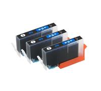 HNJFXCRO Jeu de Cartouches d'encre compatibles 178 178XL, Compatible avec Photosmart C6380 C6300 C5300 B010 5510 6510 6520 B209a Deskjet 3070A(3pcs Cyan)
