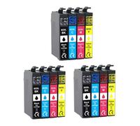 HNJFXCRO Jeu de Cartouches d'encre compatibles 603XL T603, Compatible avec imprimantes E603 XP2100 2105 3100 3105 4100 4105 WF2810 2830 2835 2850, 1 à 10 Paquets(T603XL-3SET)