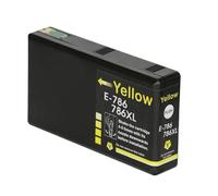 HNJFXCRO Jeu de Cartouches d'encre compatibles 786XL T7861 T7862 T7863 T7864 Compatible avec Workforce Pro WF-4630 WF-4640 WF-5110 WF-5190 WF-5620 WF-5690(1PCS-Yellow)