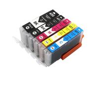 HNJFXCRO Jeu de Cartouches d'encre compatibles Compatible avec PGI-450 CLI-451, Compatible avec MG5440 MG5540 MG6340 MG6440 MG7140 Ip7240 MX924 1 2 3 4 Paquets(6color 4set)