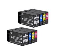 HNJFXCRO Jeu de Cartouches d'encre PGI-1300 compatibles Compatible avec imprimante à Jet d'encre MAXIFY MB2030 MB2330 MB2130 MB2730 PGI-1300 PGI-1300XL(2 Set)