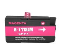 HNJFXCRO Remplacement Compatible de Cartouche d'encre 711XL Compatible avec Les imprimantes DesignJet T120 T520 Pleines d'encre(1M)