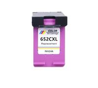HNJFXCRO Remplacement de Cartouche d'encre Compatible Compatible avec 652XL 652 1115 1118 2135 2136 2138 3635 3636 3835 4536 4538(1 Color)